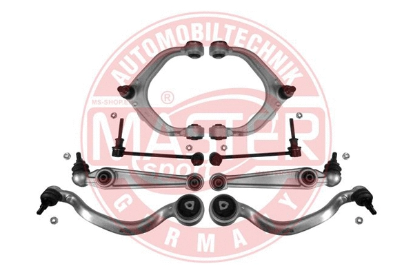Control/Trailing Arm Kit, wheel suspension (36820-SET-MS)