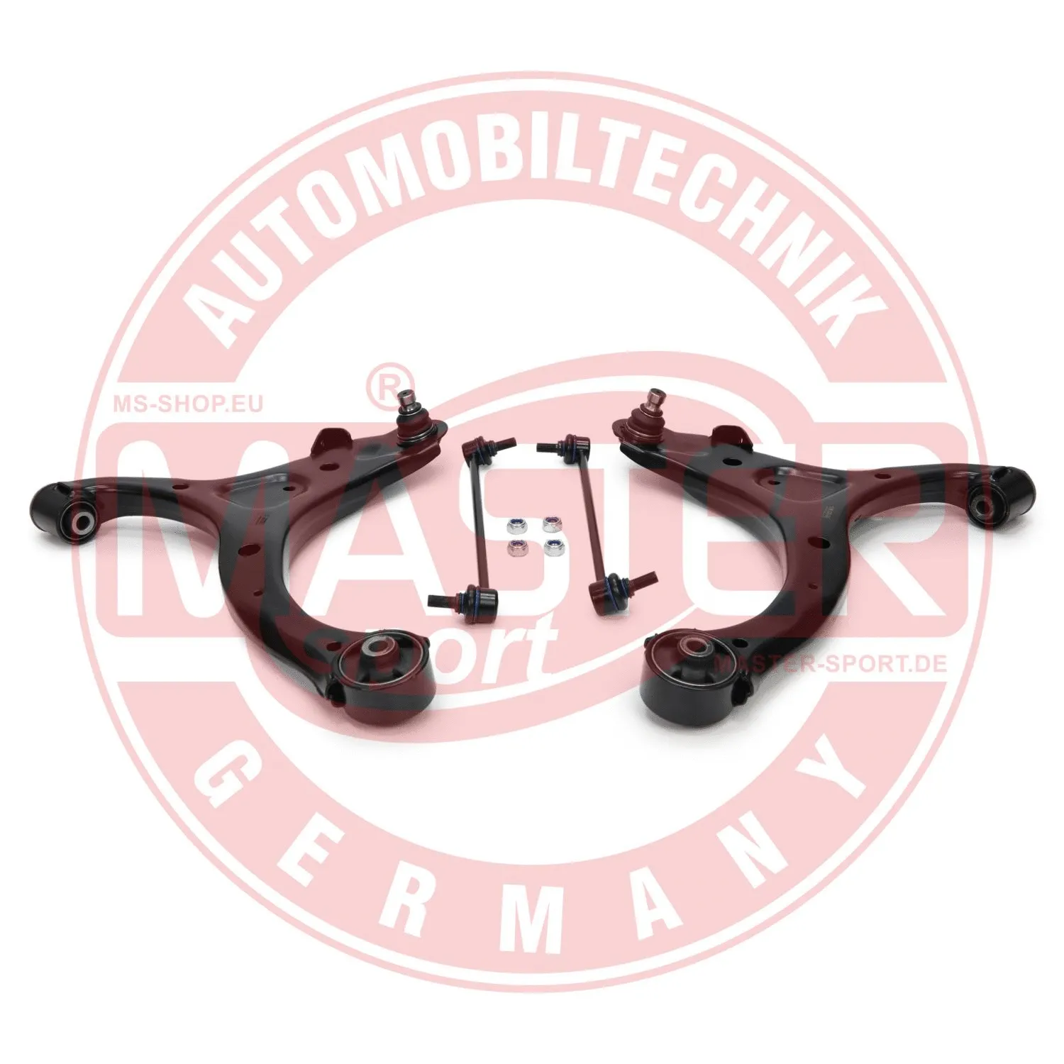 Control/Trailing Arm Kit, wheel suspension (37161/1-KIT-MS)