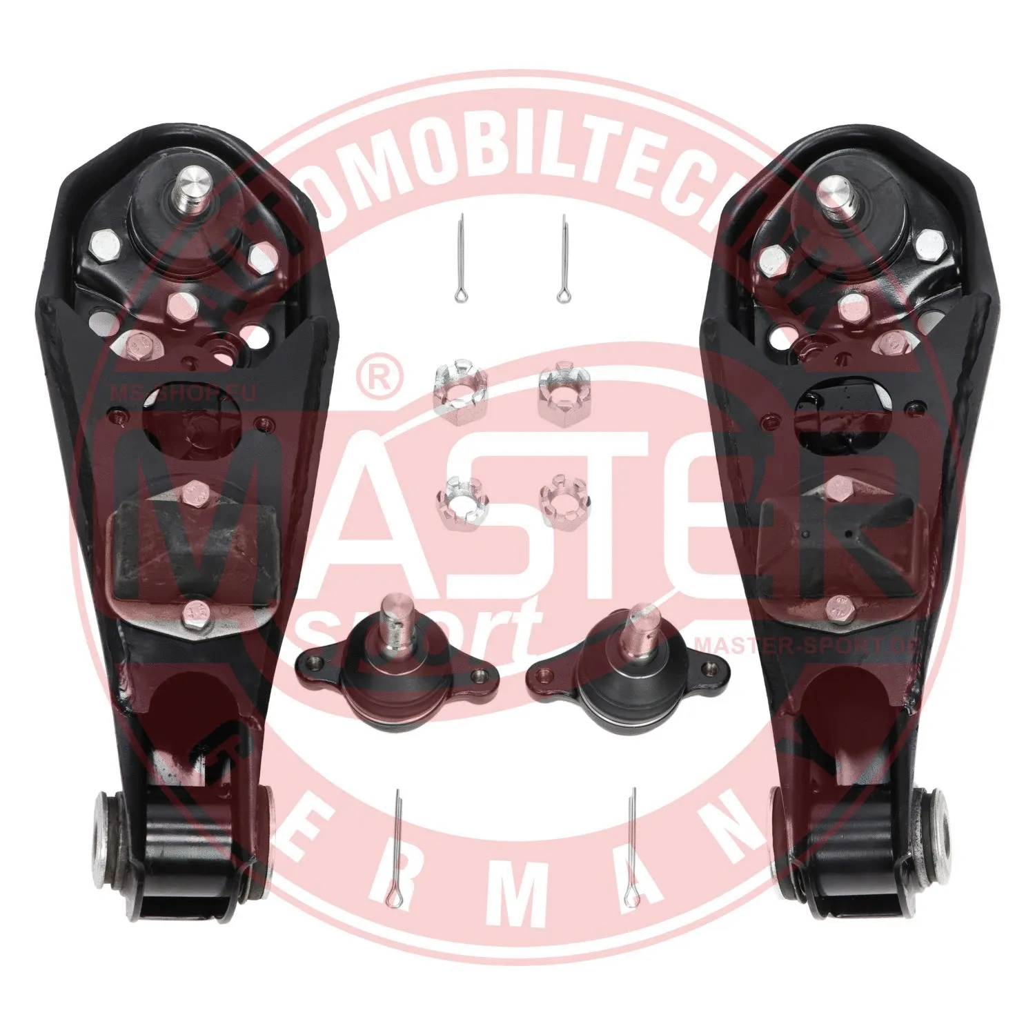 Control/Trailing Arm Kit, wheel suspension (37163-KIT-MS)
