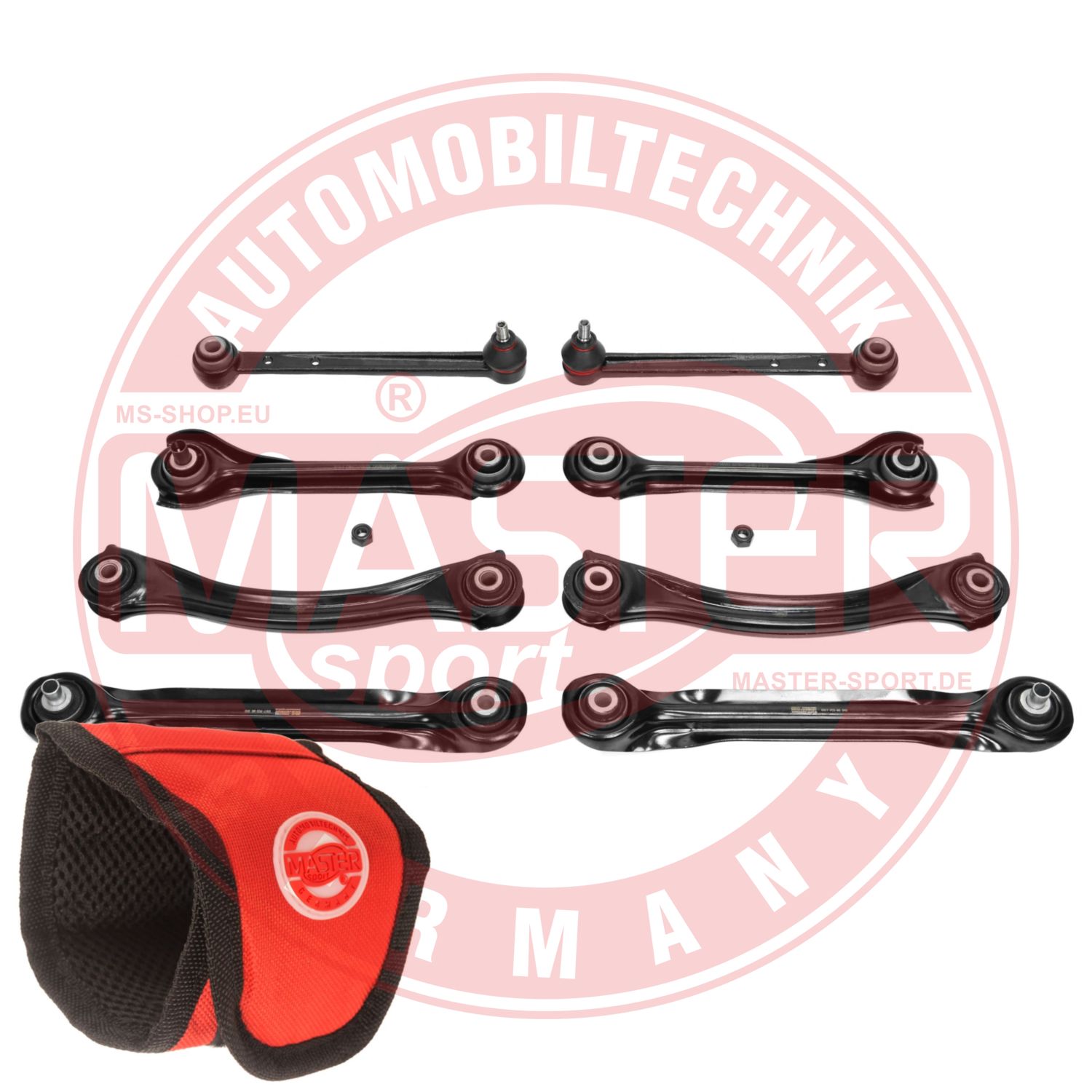 Control/Trailing Arm Kit, wheel suspension (36793/1-SET-MSM)
