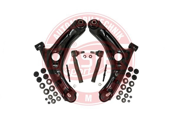 Control/Trailing Arm Kit, wheel suspension (36901-KIT-MS)