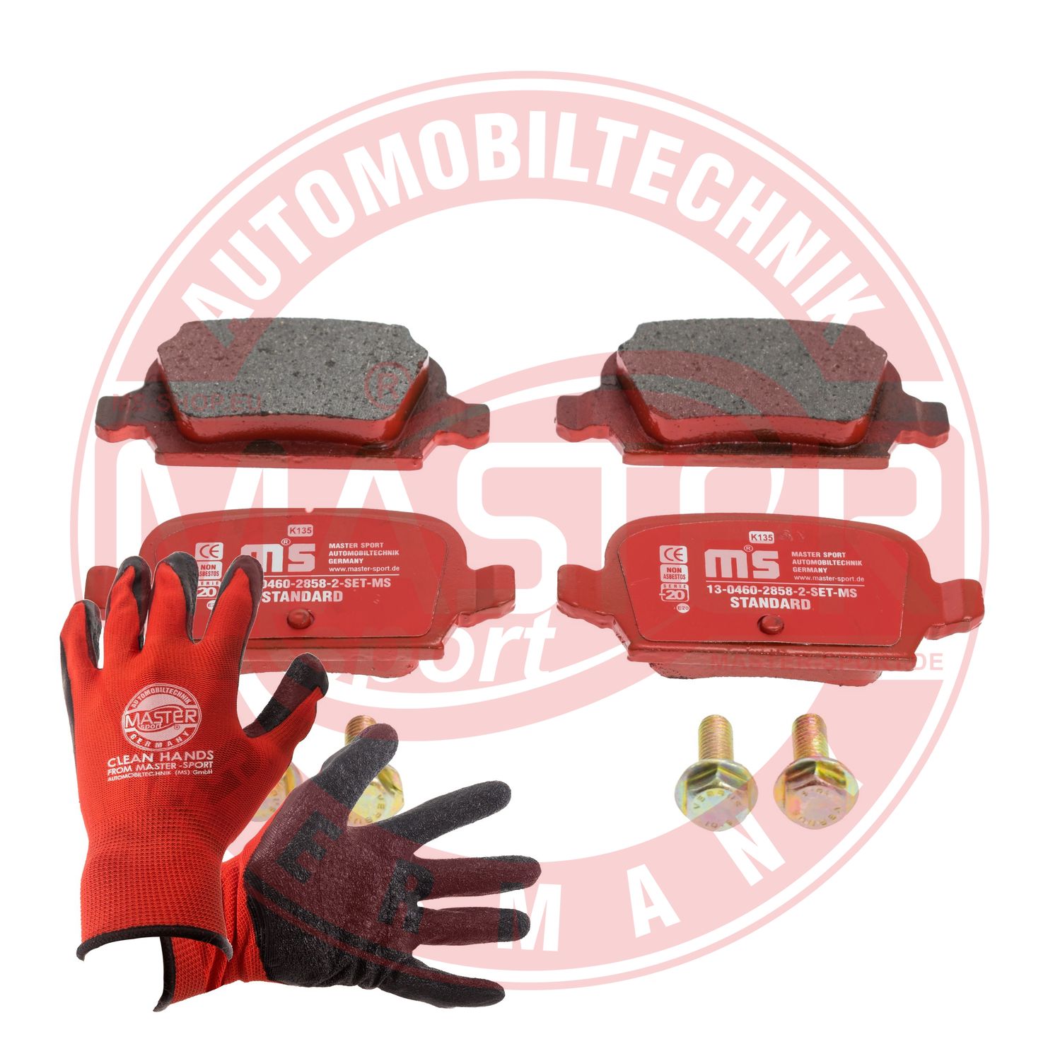 Brake Pad Set, disc brake (13046028582-SET-MSP)