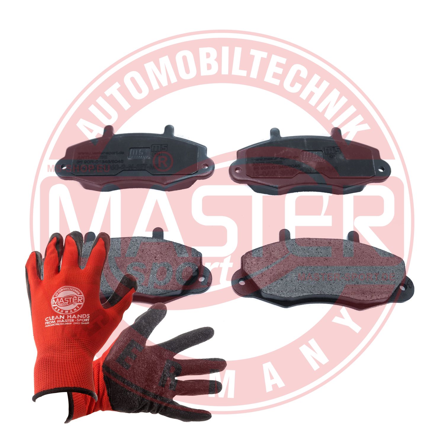 Brake Pad Set, disc brake (13046039602N-SET-MSP)