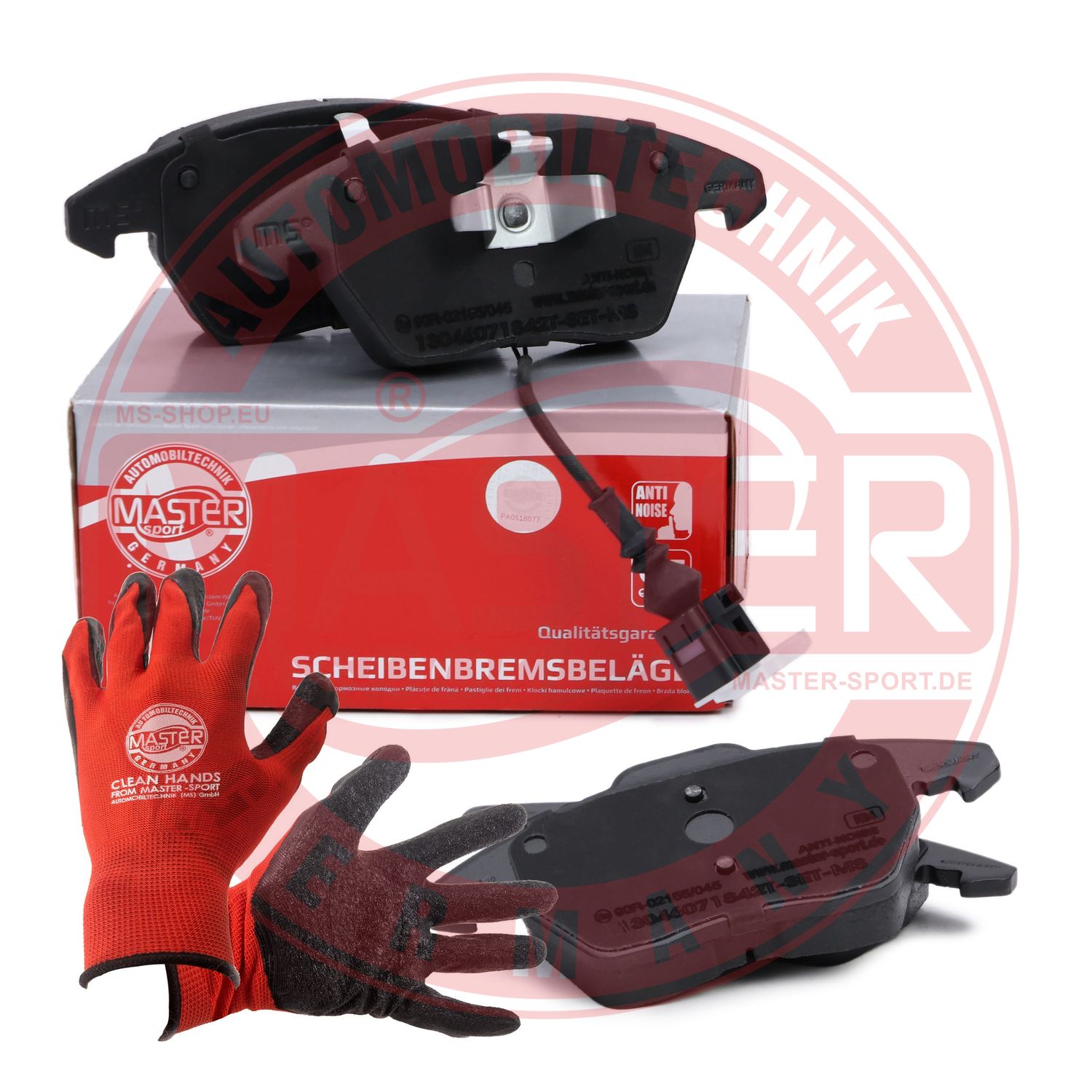 Brake Pad Set, disc brake (13046071842T-SET-MSP)