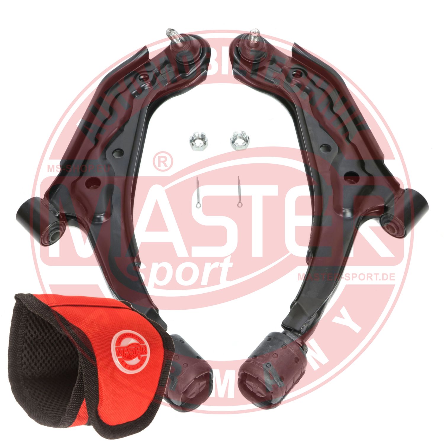 Control/Trailing Arm Kit, wheel suspension (37100-KIT-MSM)