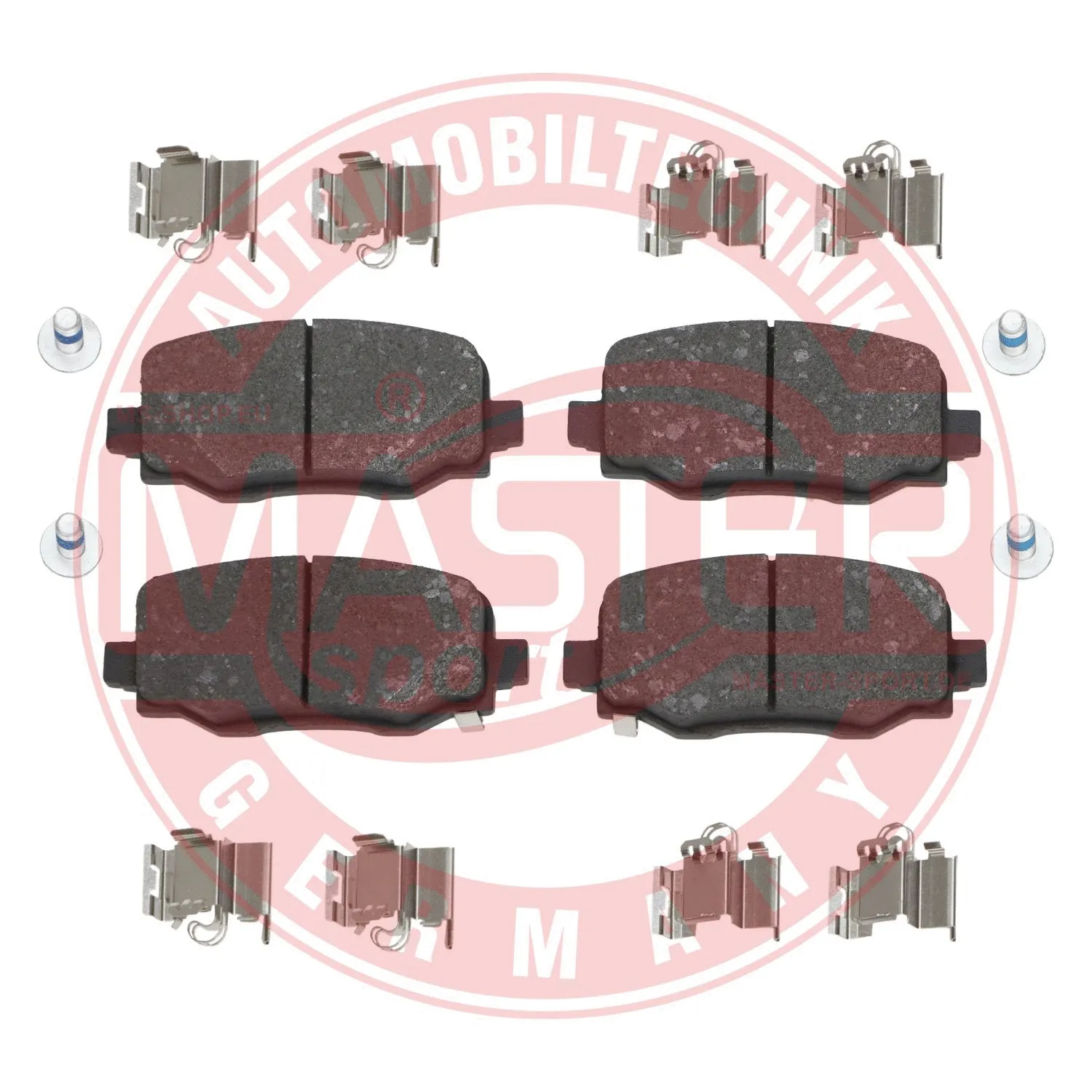 Brake Pad Set, disc brake (13046149252N-SET-MS)