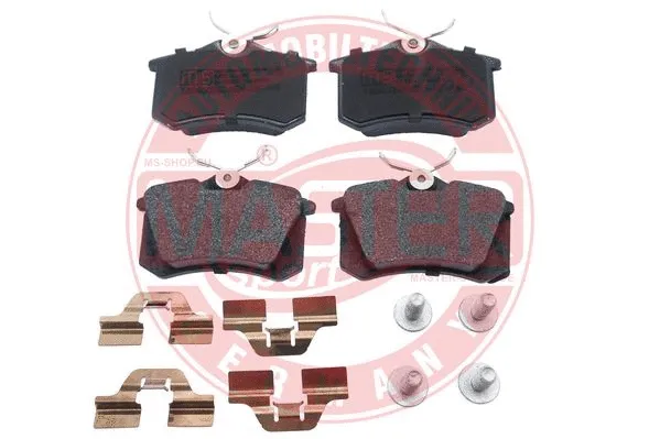 Brake Pad Set, disc brake (13046028942N-SET-MS)