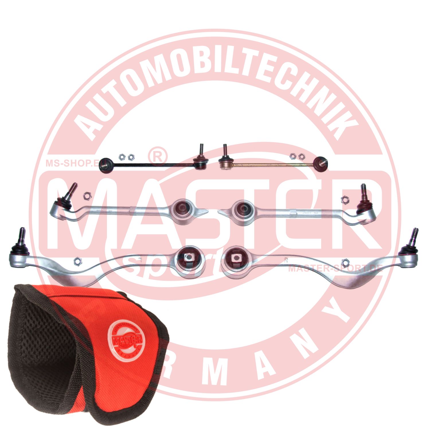 Control/Trailing Arm Kit, wheel suspension (36800/1-SET-MSM)