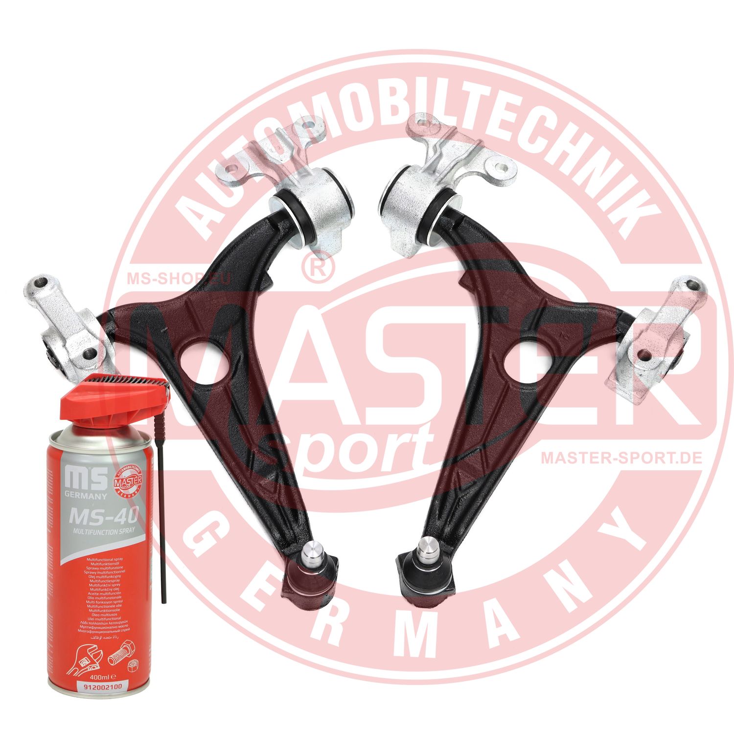 Control/Trailing Arm Kit, wheel suspension (37094-KIT-MSP)
