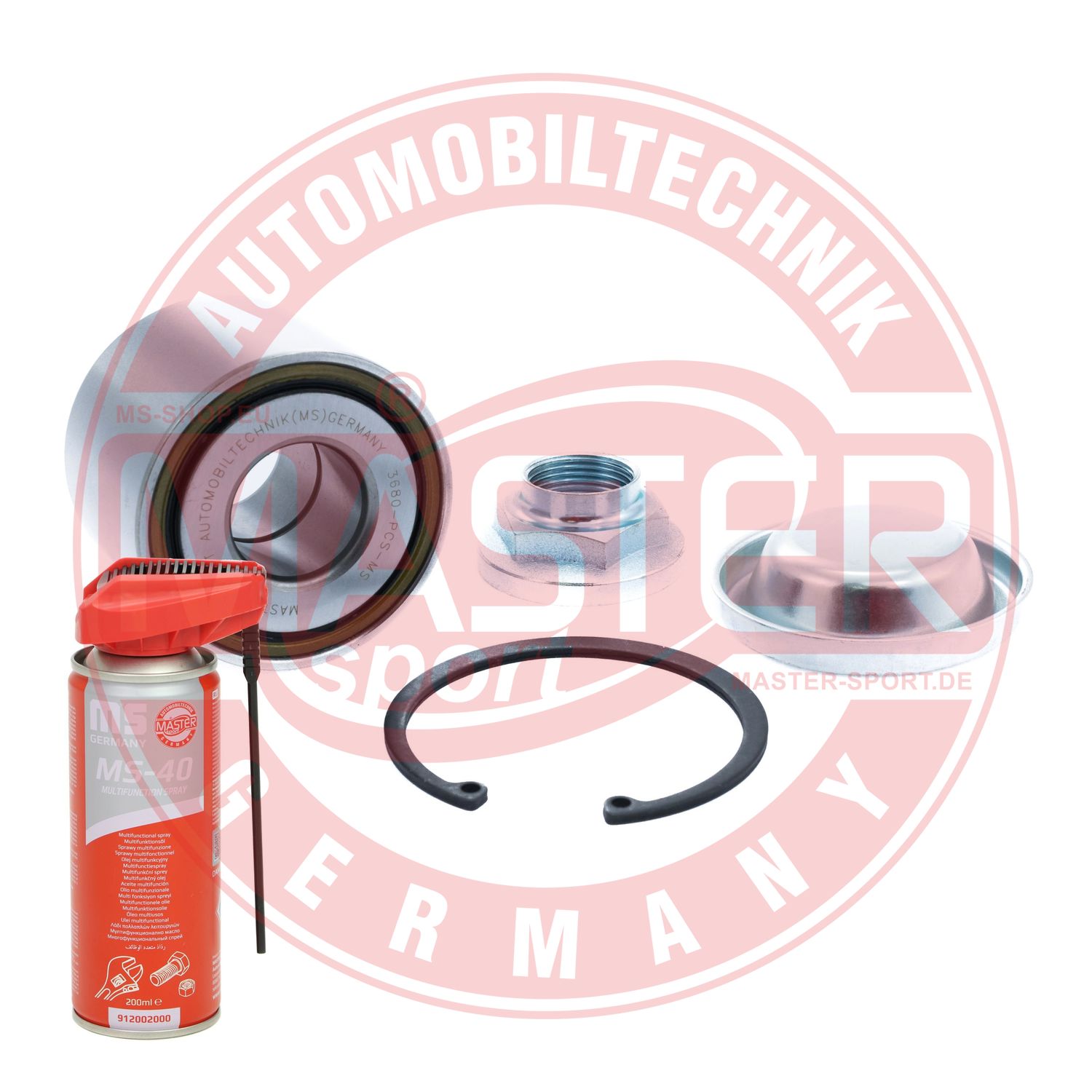 Wheel Bearing Kit (3680-SET-MSP)