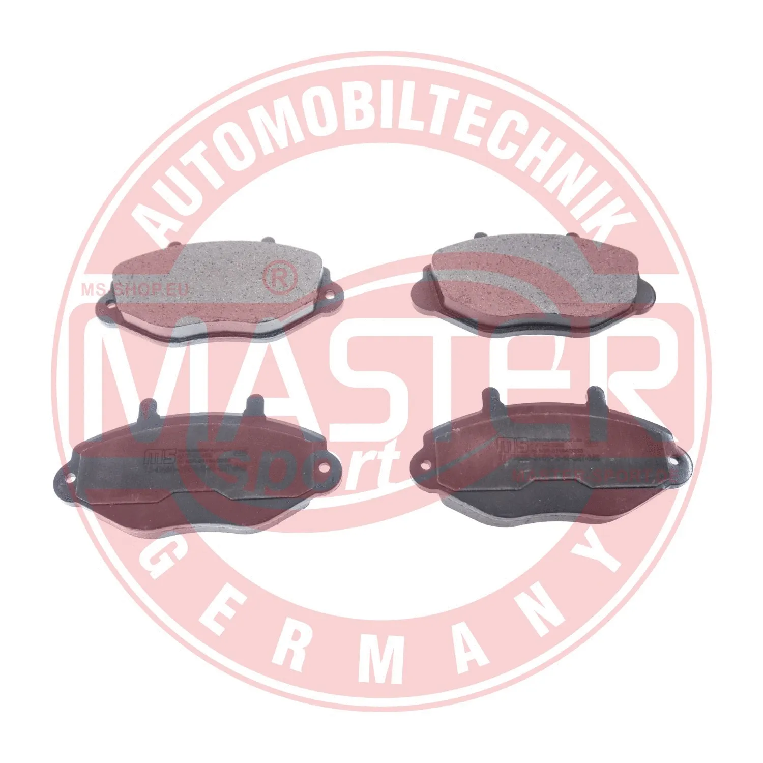 Brake Pad Set, disc brake (13046039592N-SET-MS)