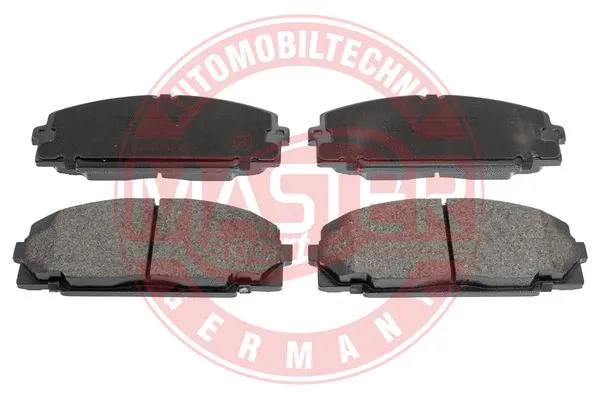 Brake Pad Set, disc brake (13046057222N-SET-MS)