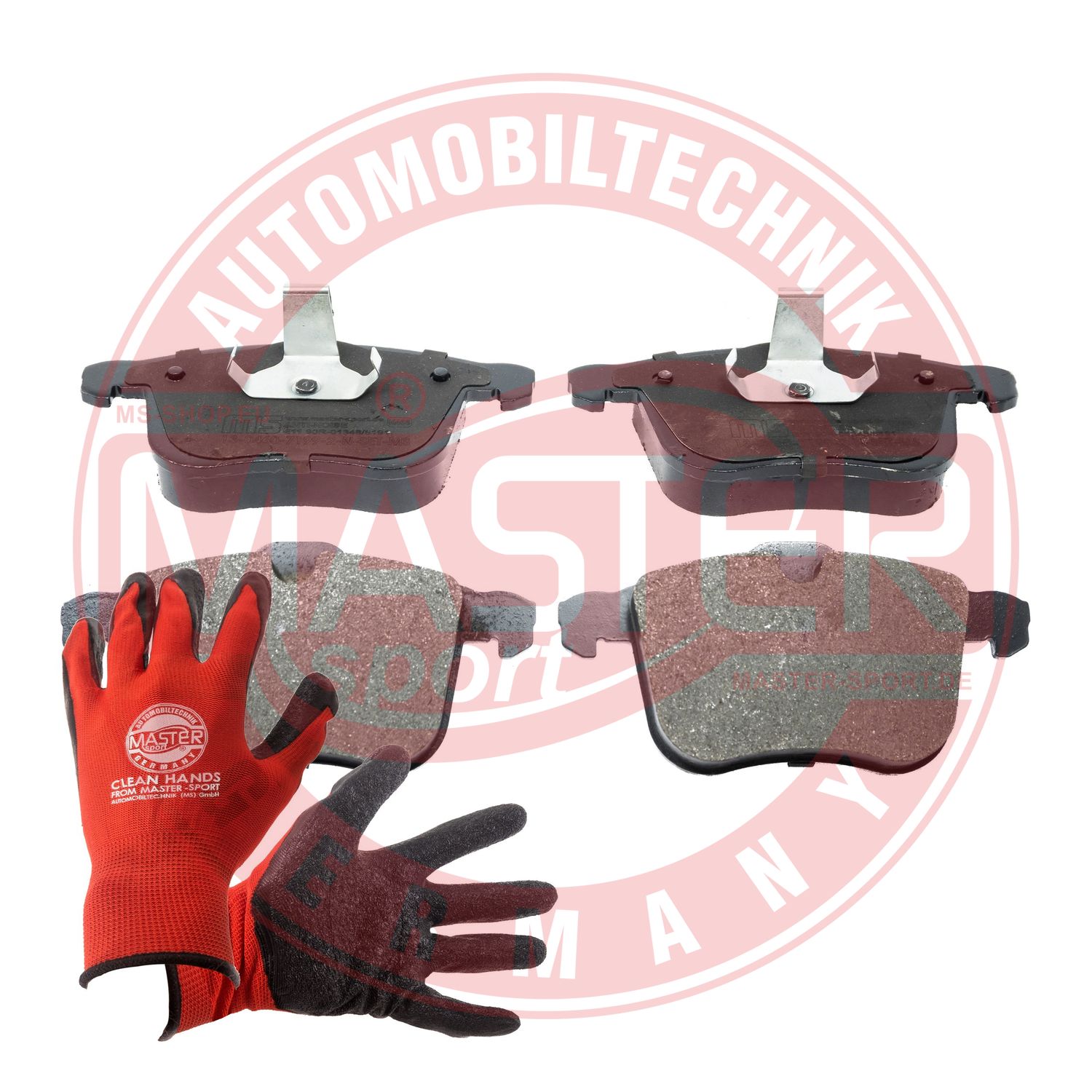 Brake Pad Set, disc brake (13046071992N-SET-MSP)