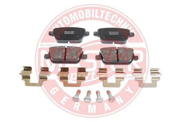 Brake Pad Set, disc brake (13046027232N-SET-MS)