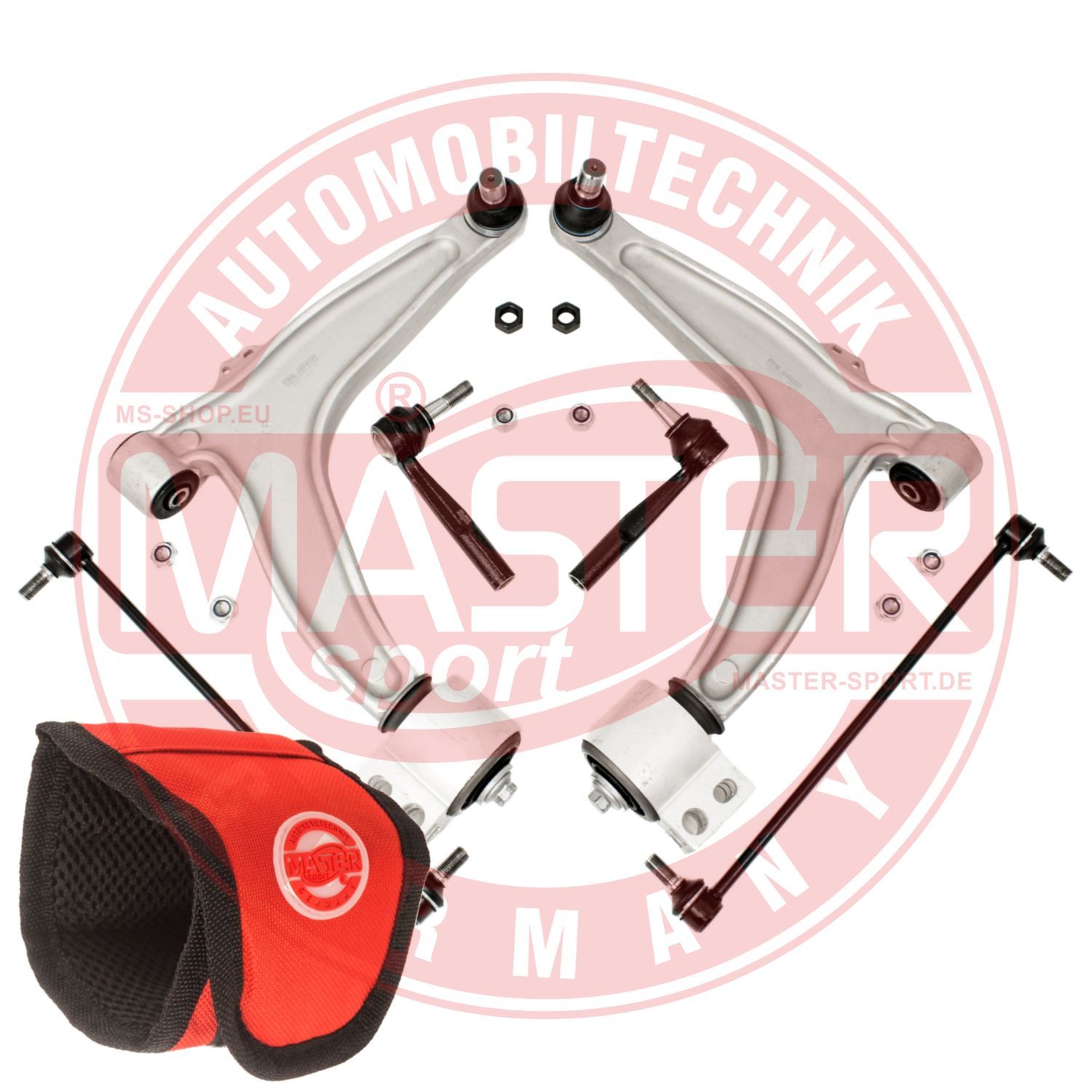 Control/Trailing Arm Kit, wheel suspension (36997-KIT-MSM)