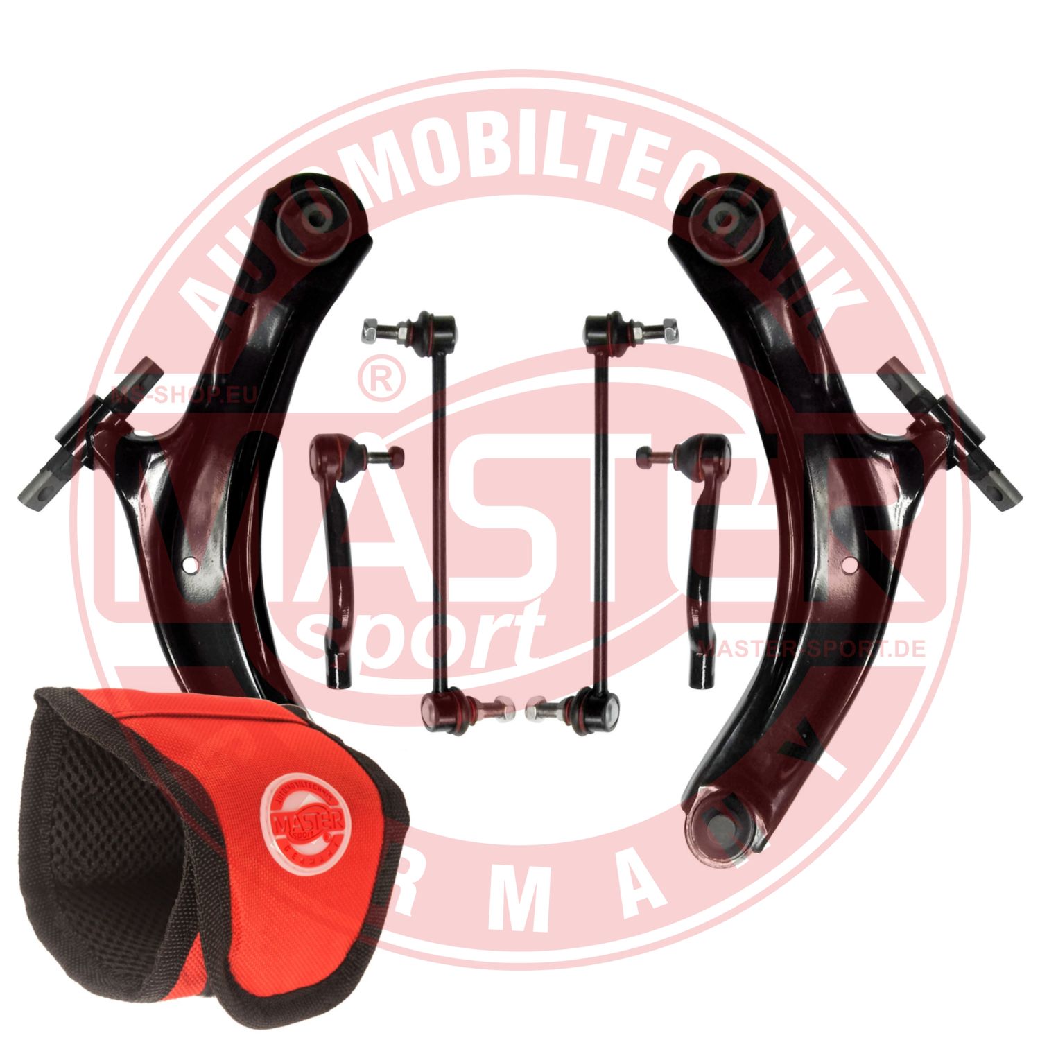 Control/Trailing Arm Kit, wheel suspension (36939-KIT-MSM)