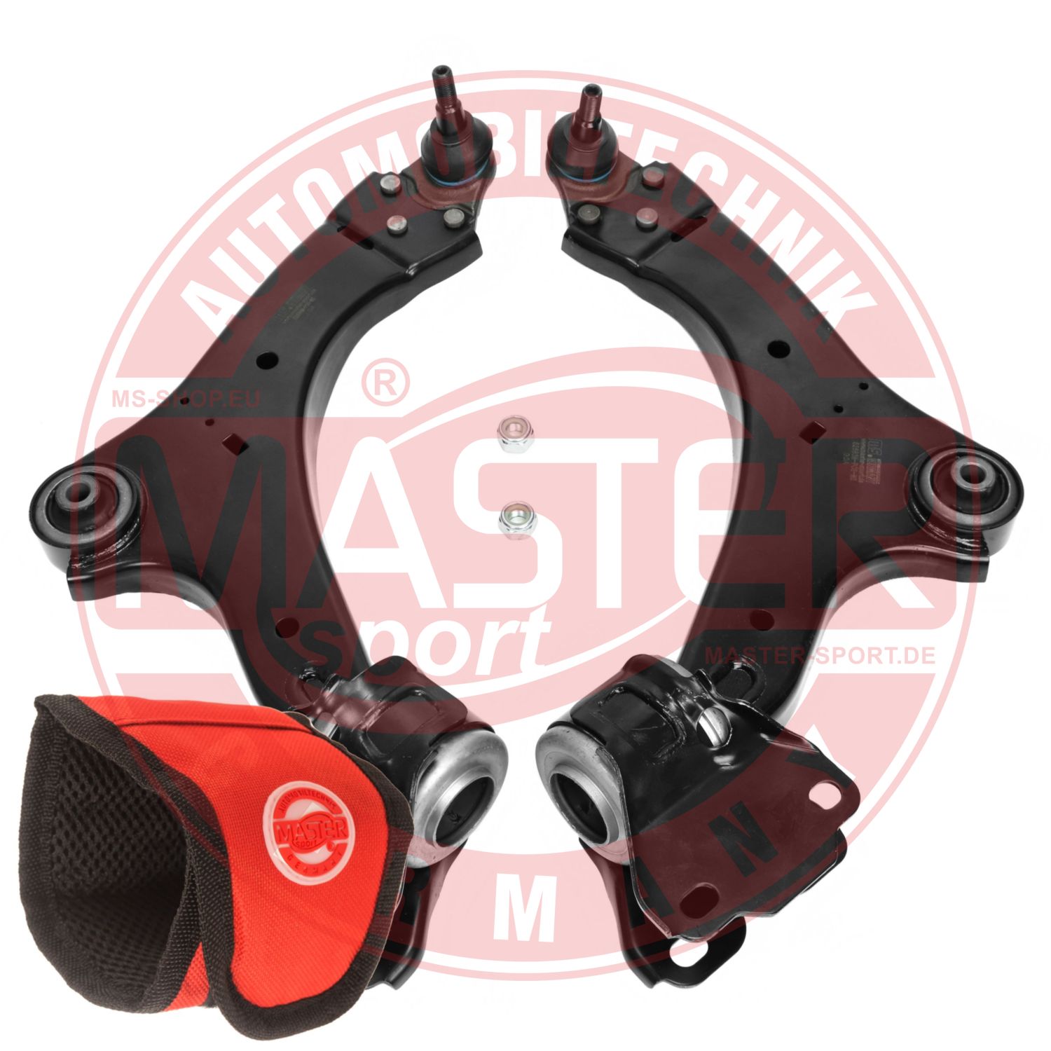Control/Trailing Arm Kit, wheel suspension (37109-KIT-MSM)