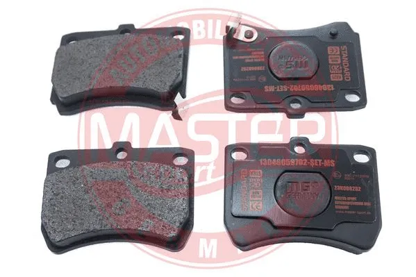 Brake Pad Set, disc brake (13046059702-SET-MS)