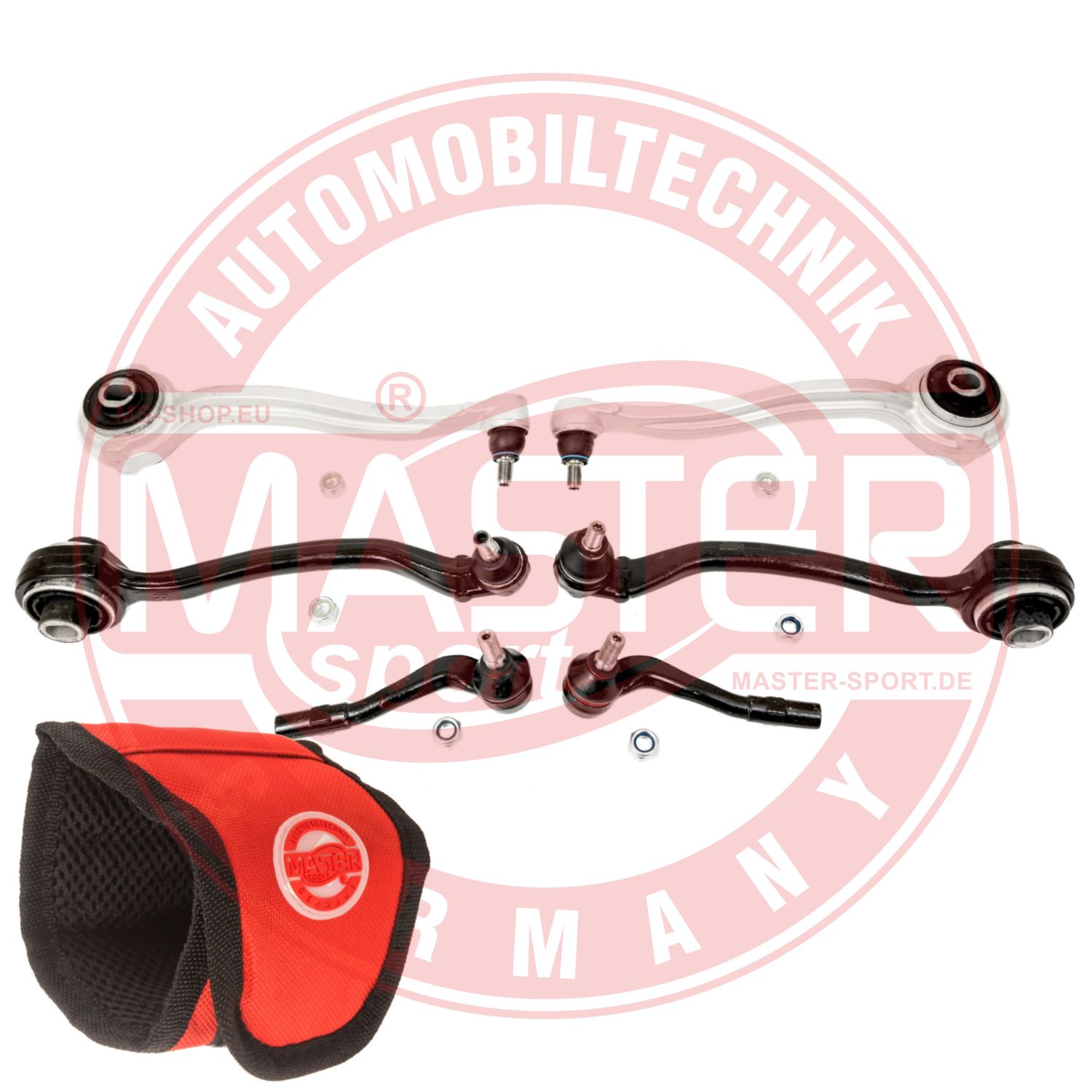 Control/Trailing Arm Kit, wheel suspension (36806/1-SET-MSM)