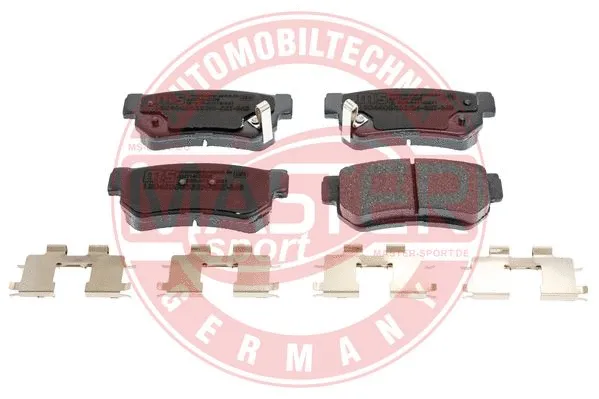 Brake Pad Set, disc brake (13046058332N-SET-MS)