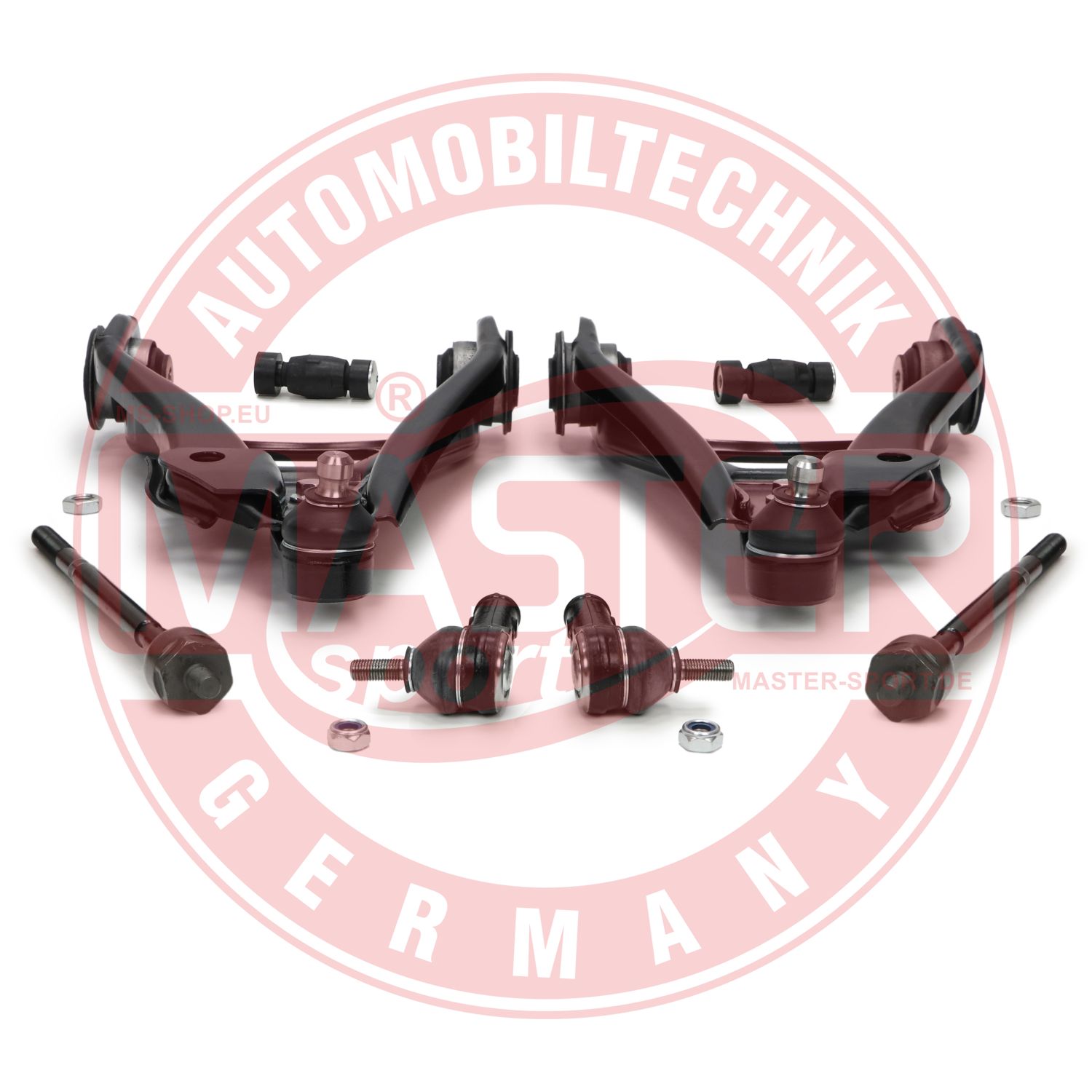 Control/Trailing Arm Kit, wheel suspension (37165/3-KIT-MS)