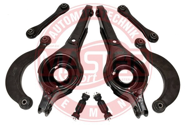 Control/Trailing Arm Kit, wheel suspension (36880-KIT-MS)