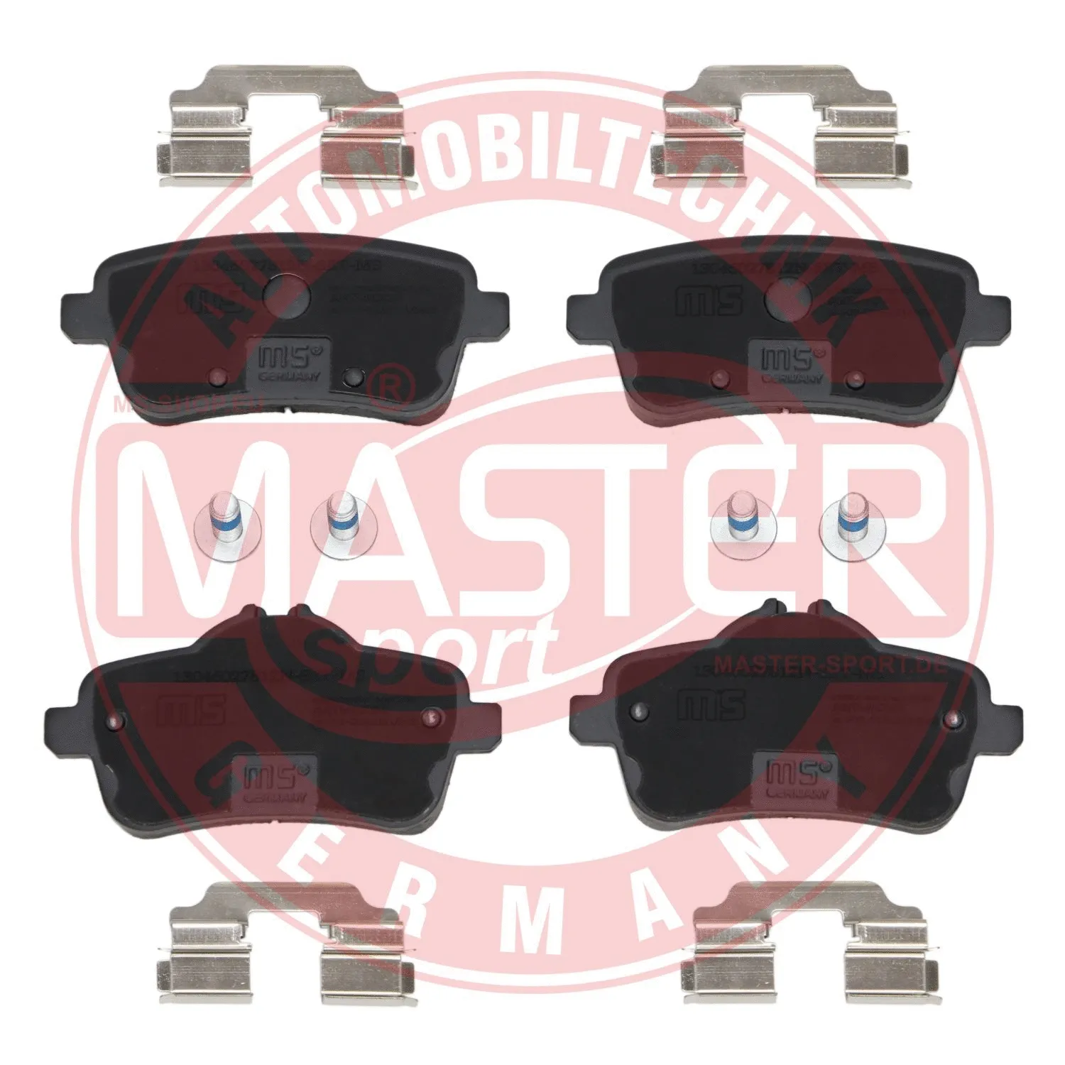 Brake Pad Set, disc brake (13046027812N-SET-MS)