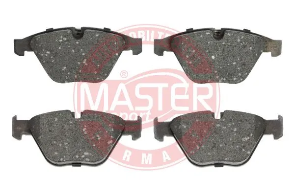 Brake Pad Set, disc brake (13046072962N-SET-MS)