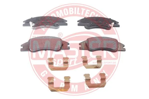 Brake Pad Set, disc brake (13046057912N-SET-MS)