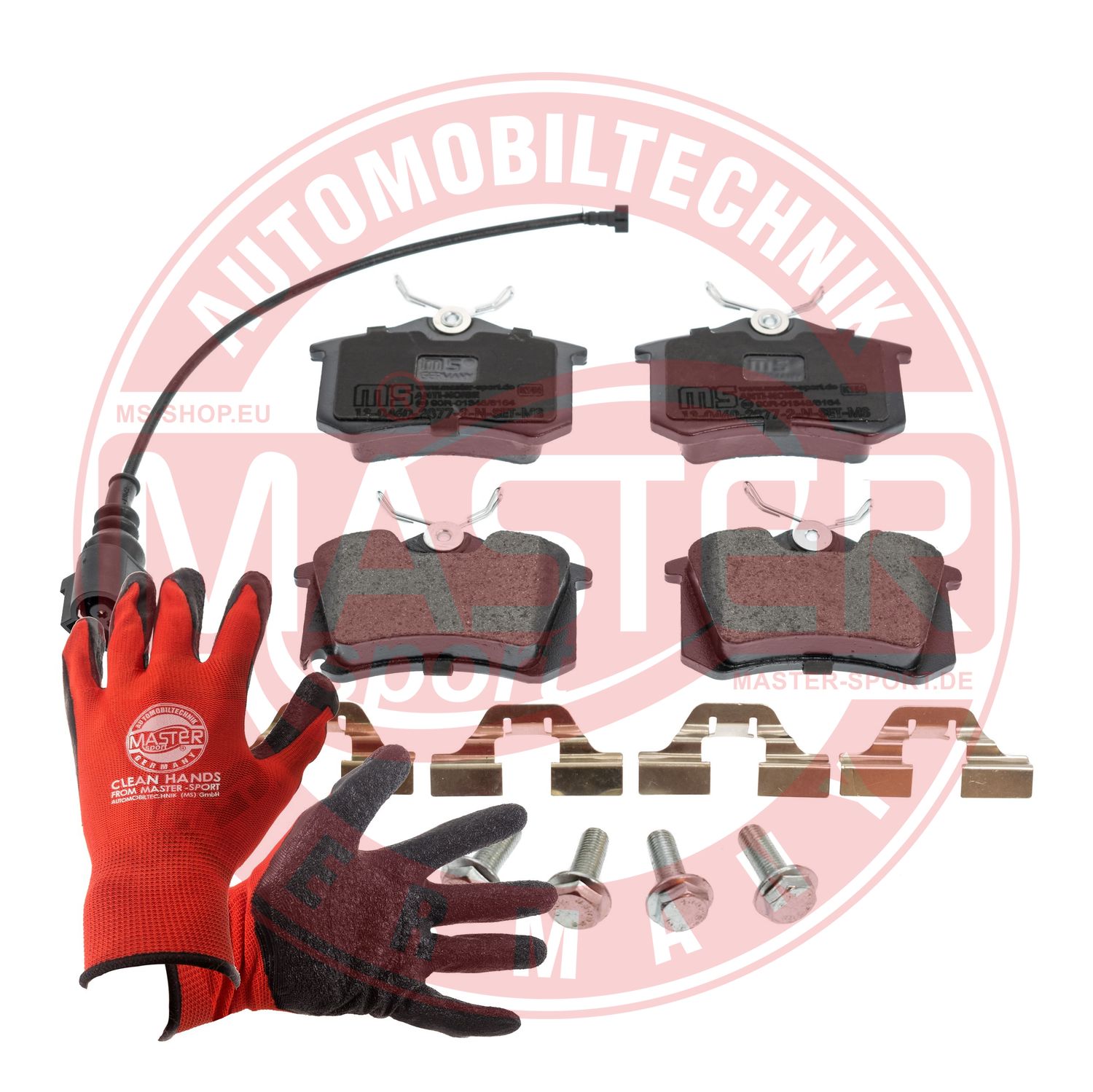 Brake Pad Set, disc brake (13046028772N-SET-MSP)