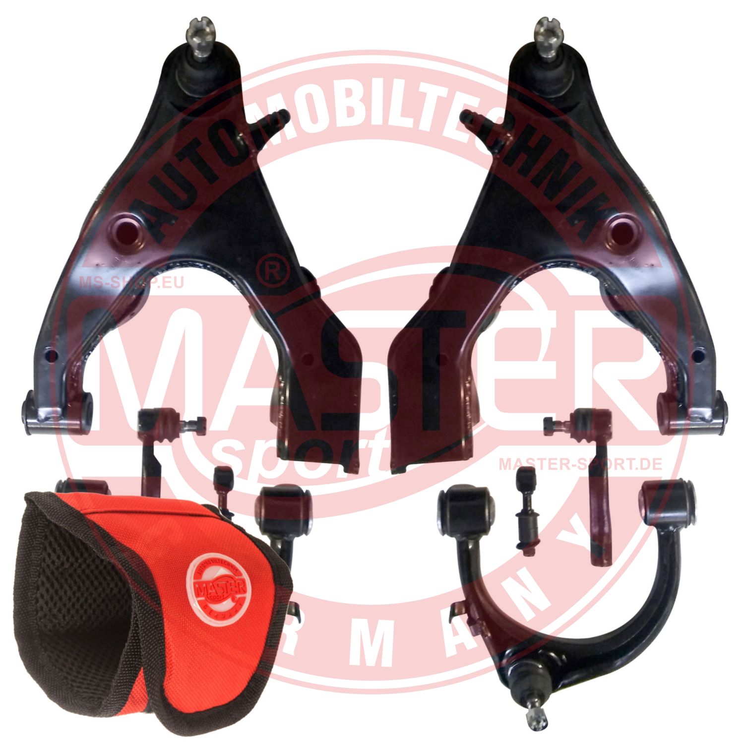 Control/Trailing Arm Kit, wheel suspension (36899-KIT-MSM)