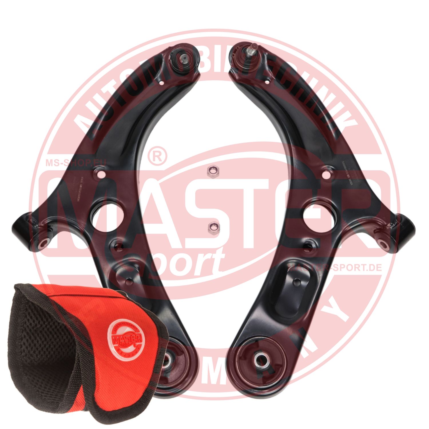 Control/Trailing Arm Kit, wheel suspension (37153-KIT-MSM)