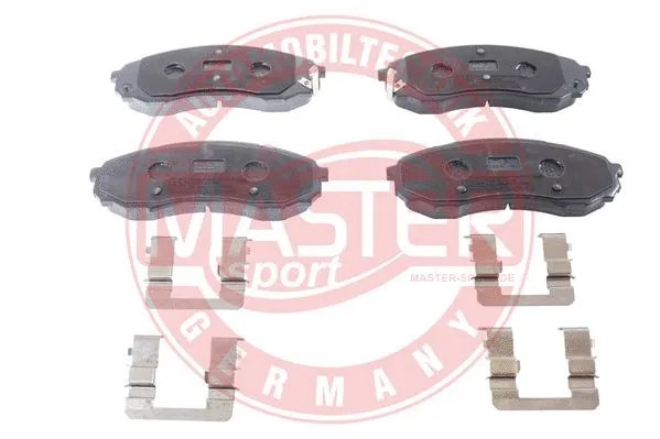 Brake Pad Set, disc brake (13046057992N-SET-MS)