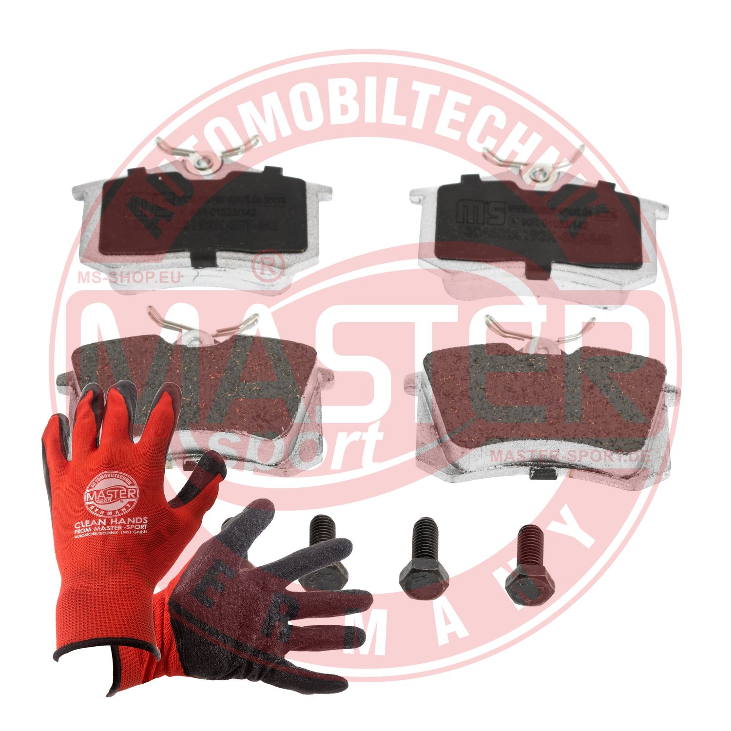Brake Pad Set, disc brake (13046028192K-SET-MSP)
