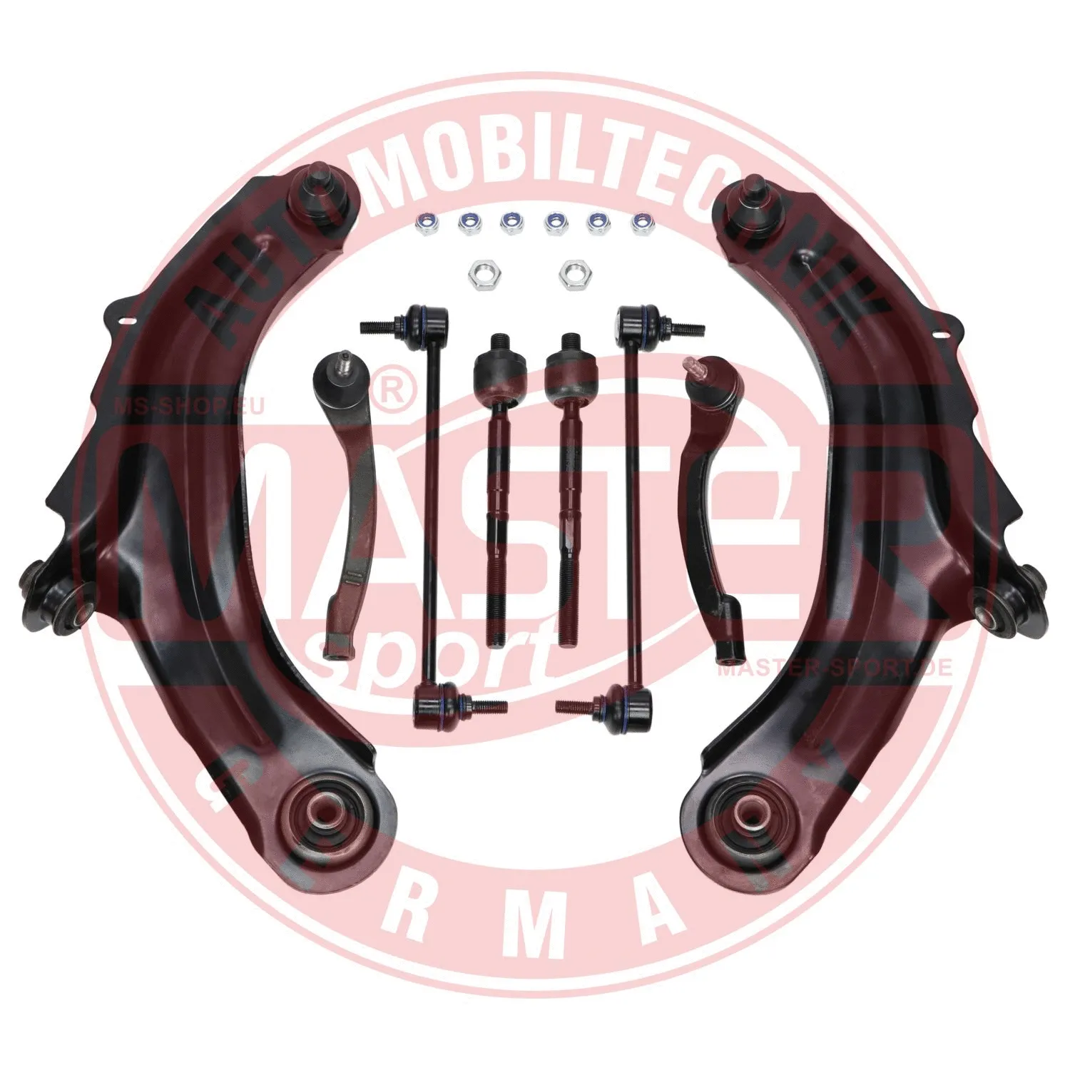 Control/Trailing Arm Kit, wheel suspension (37157/3-KIT-MS)