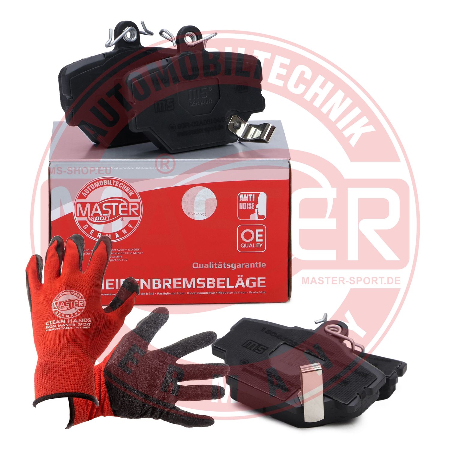 Brake Pad Set, disc brake (13046039792N-SET-MSP)