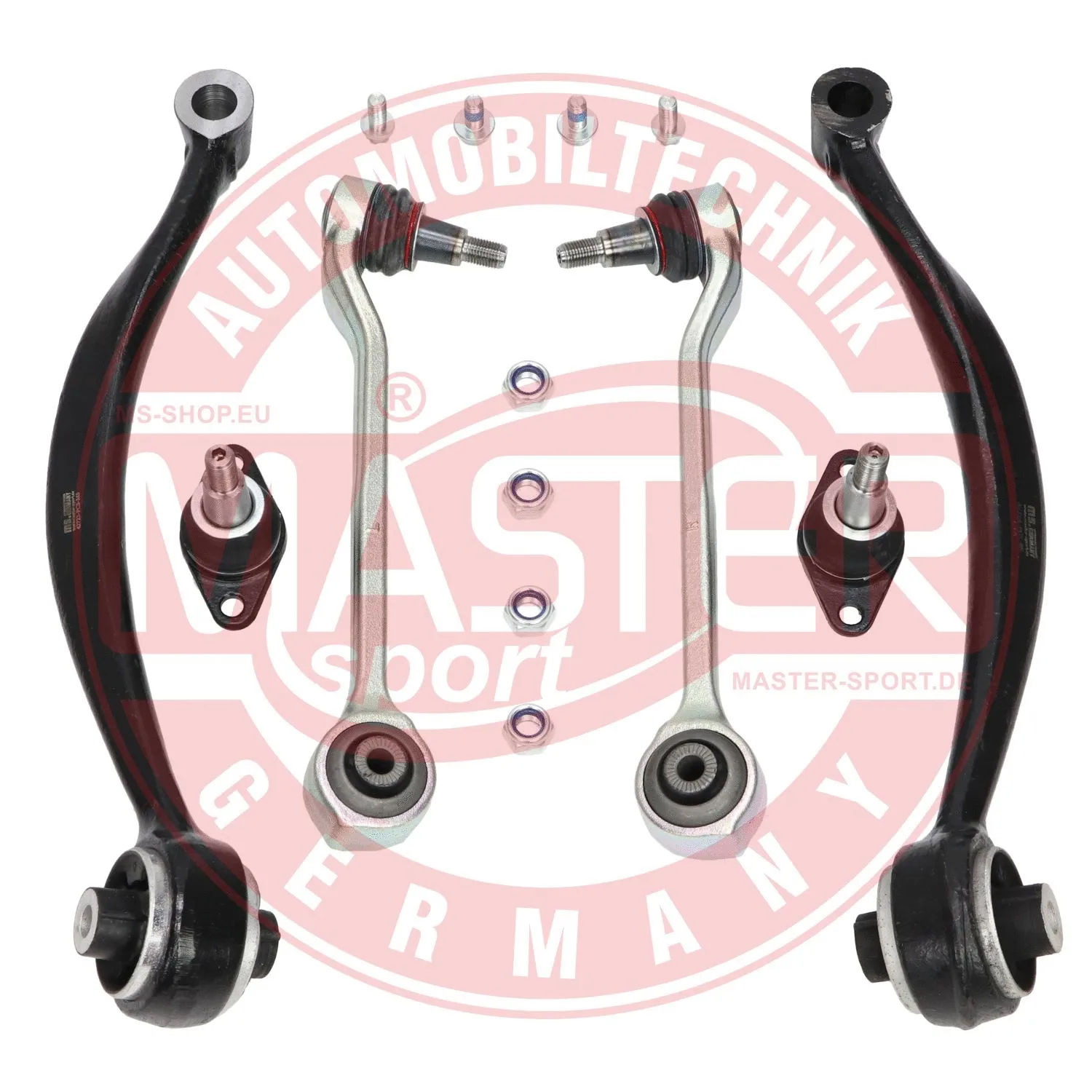 Control/Trailing Arm Kit, wheel suspension