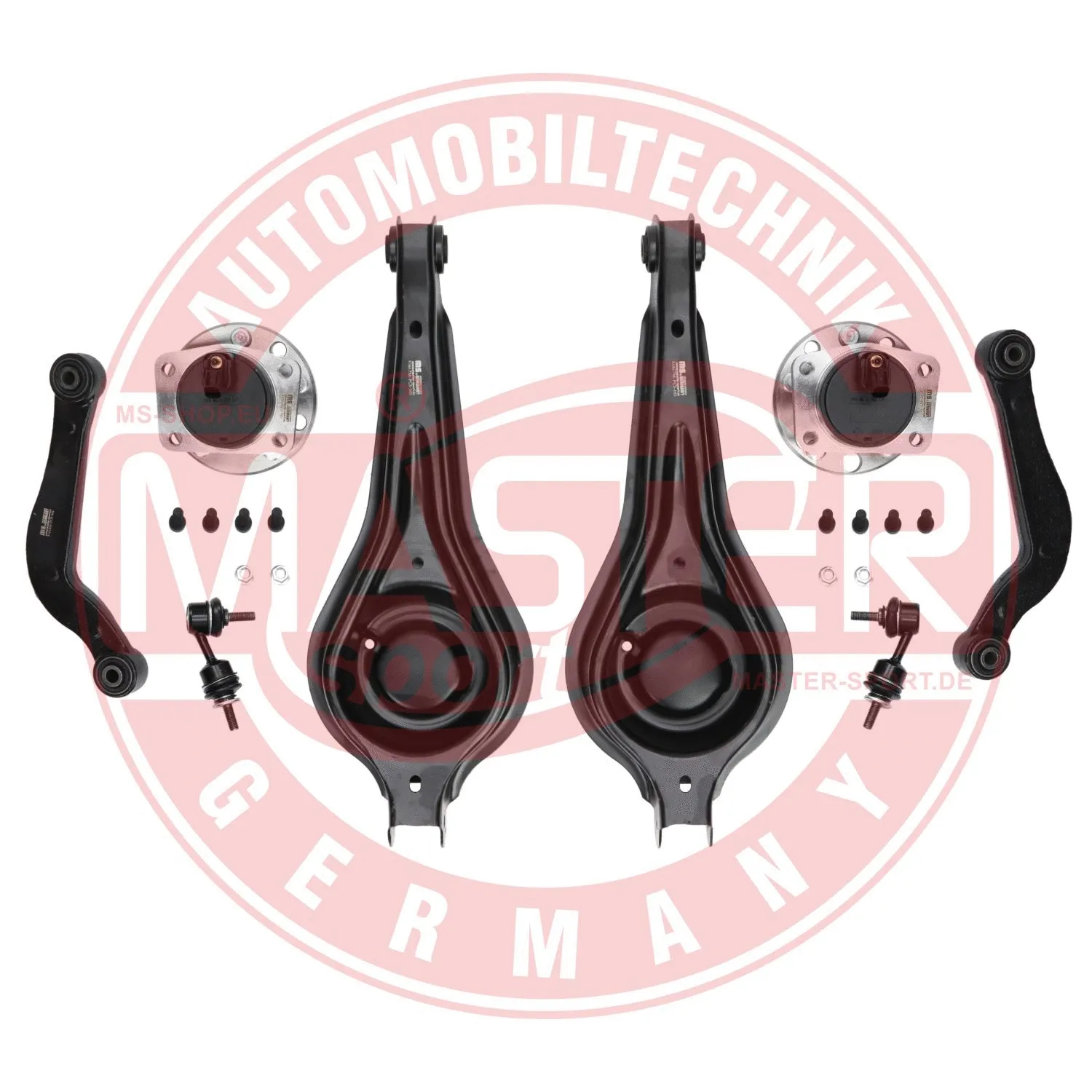 Control/Trailing Arm Kit, wheel suspension