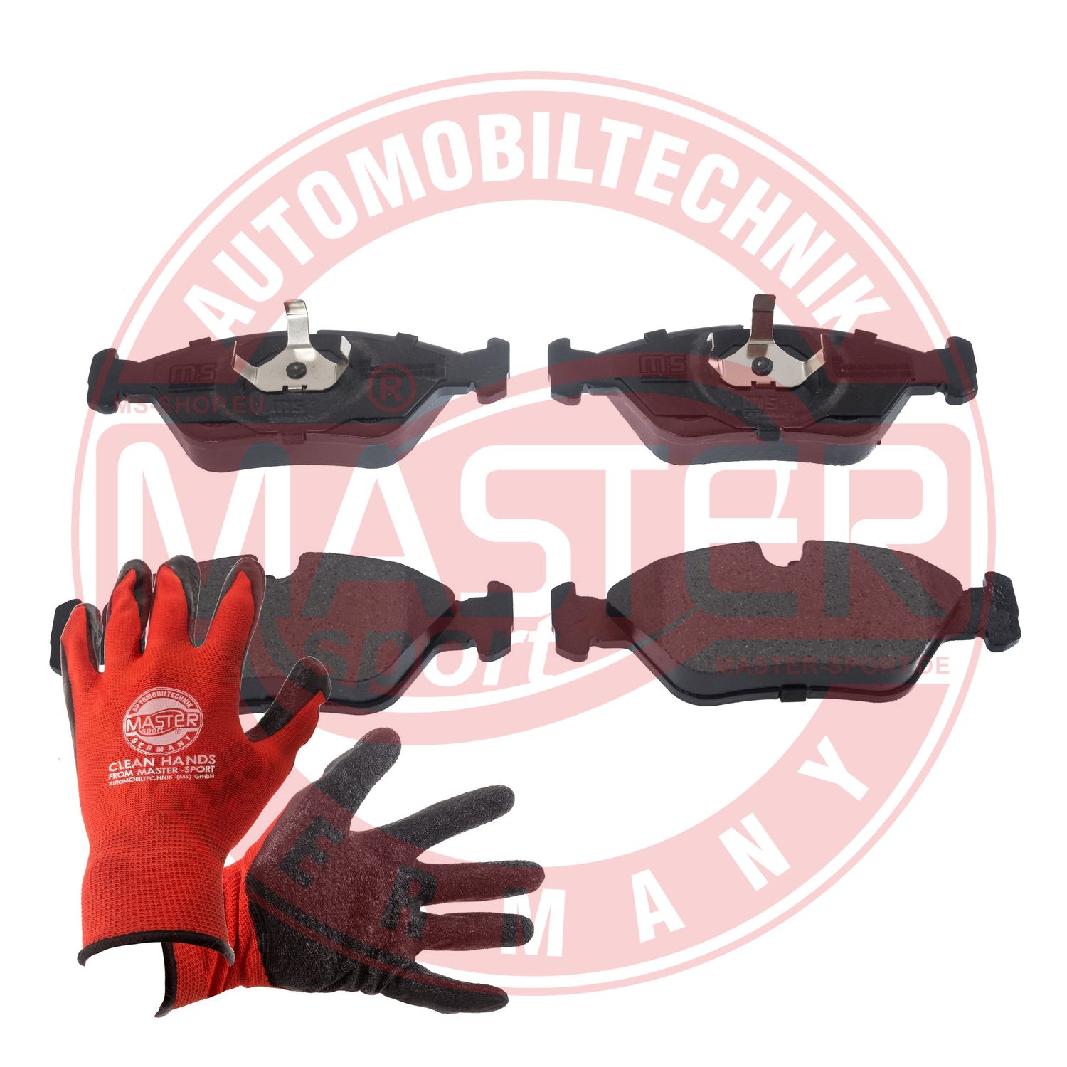 Brake Pad Set, disc brake (13046070462N-SET-MSP)