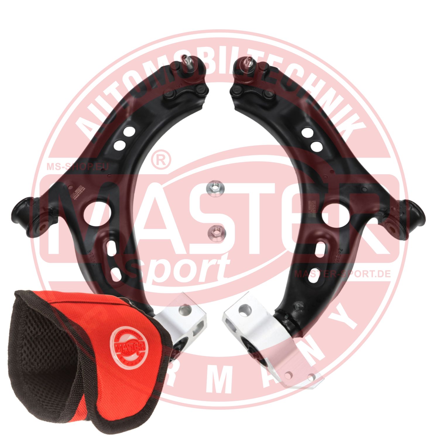 Control/Trailing Arm Kit, wheel suspension (37047-KIT-MSM)