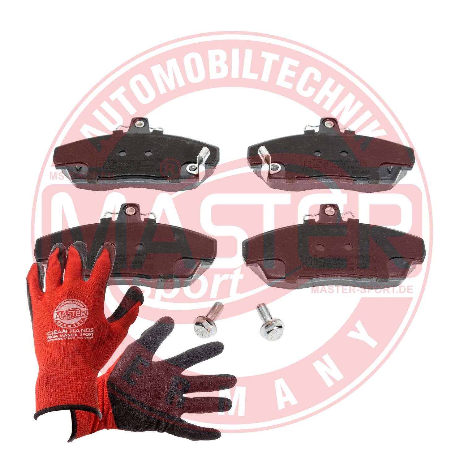 Brake Pad Set, disc brake (13046028032N-SET-MSP)