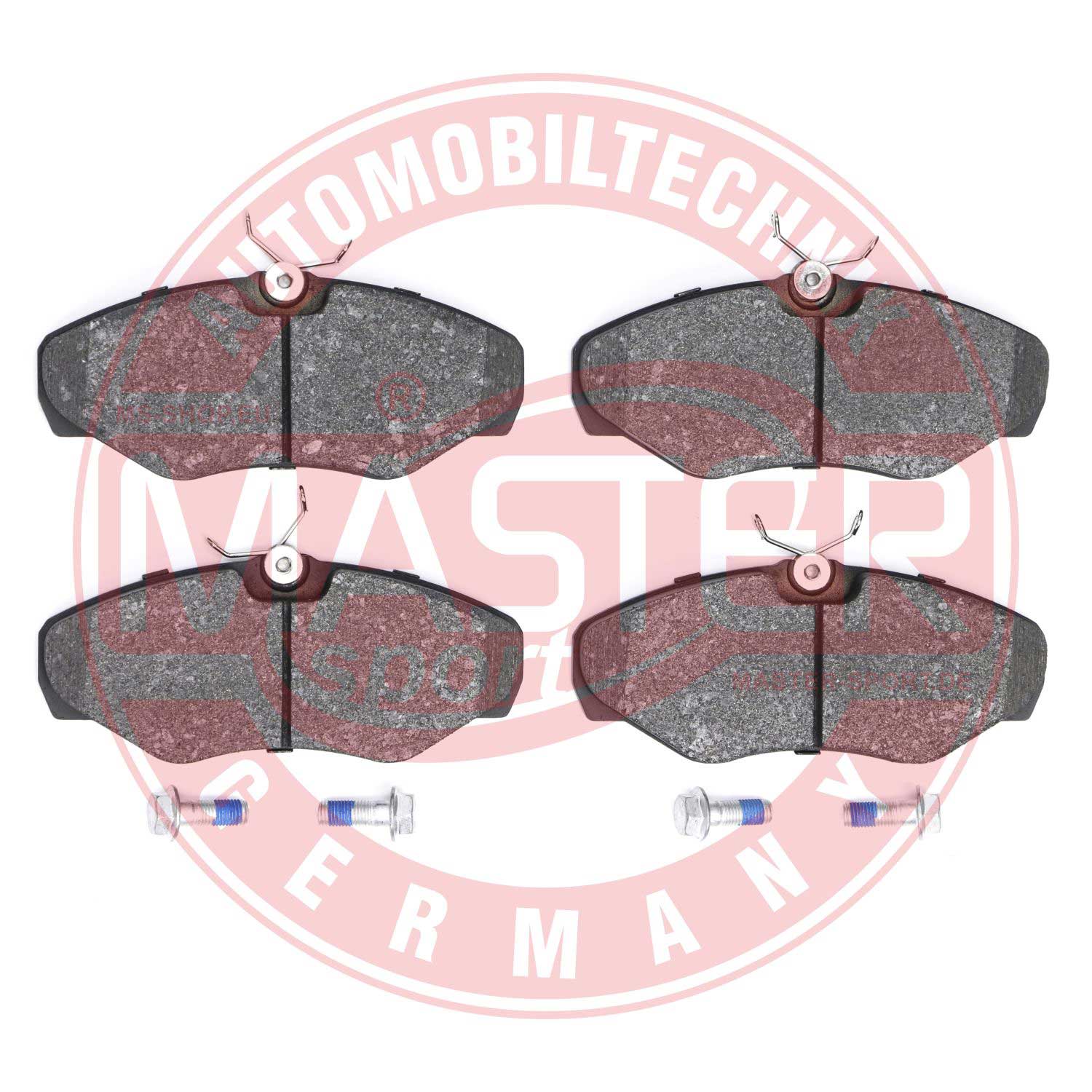 Brake Pad Set, disc brake (13046028702N-SET-MS)