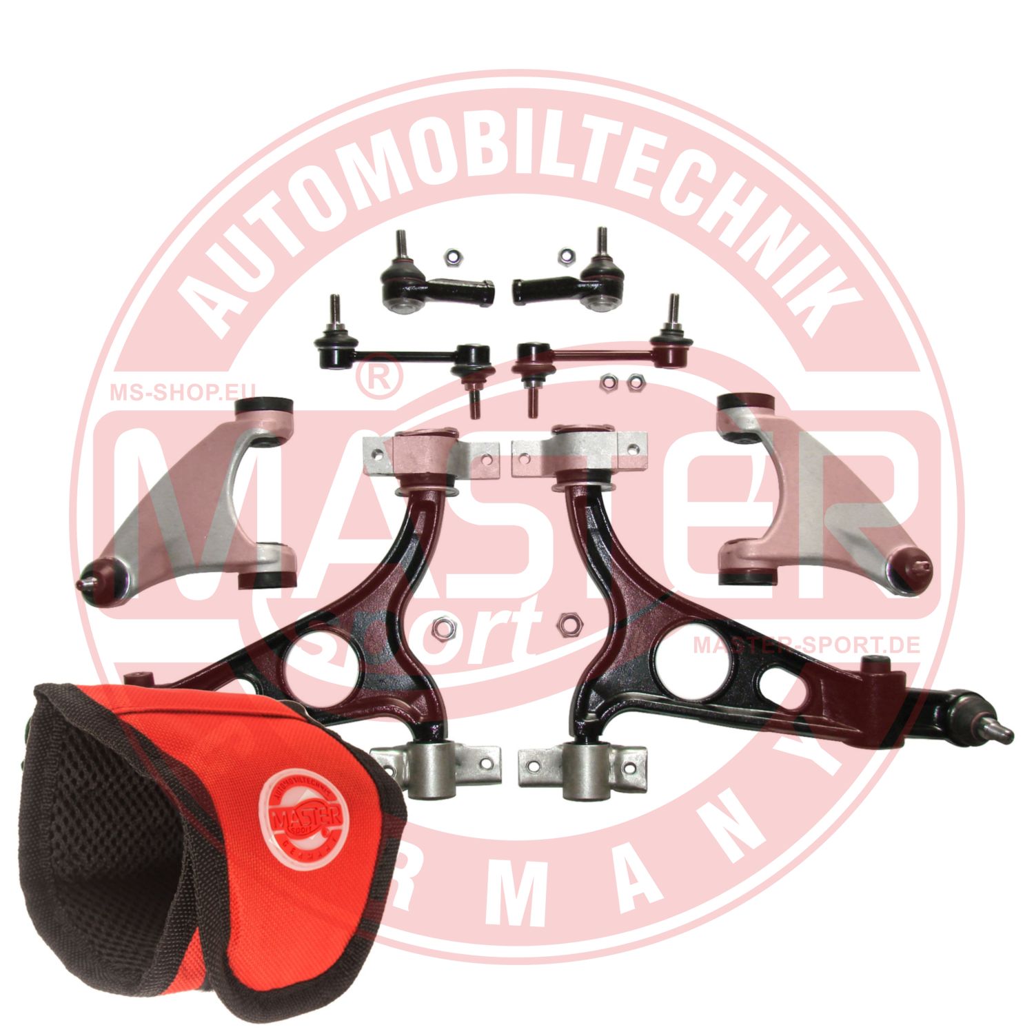 Control/Trailing Arm Kit, wheel suspension (36801-SET-MSM)