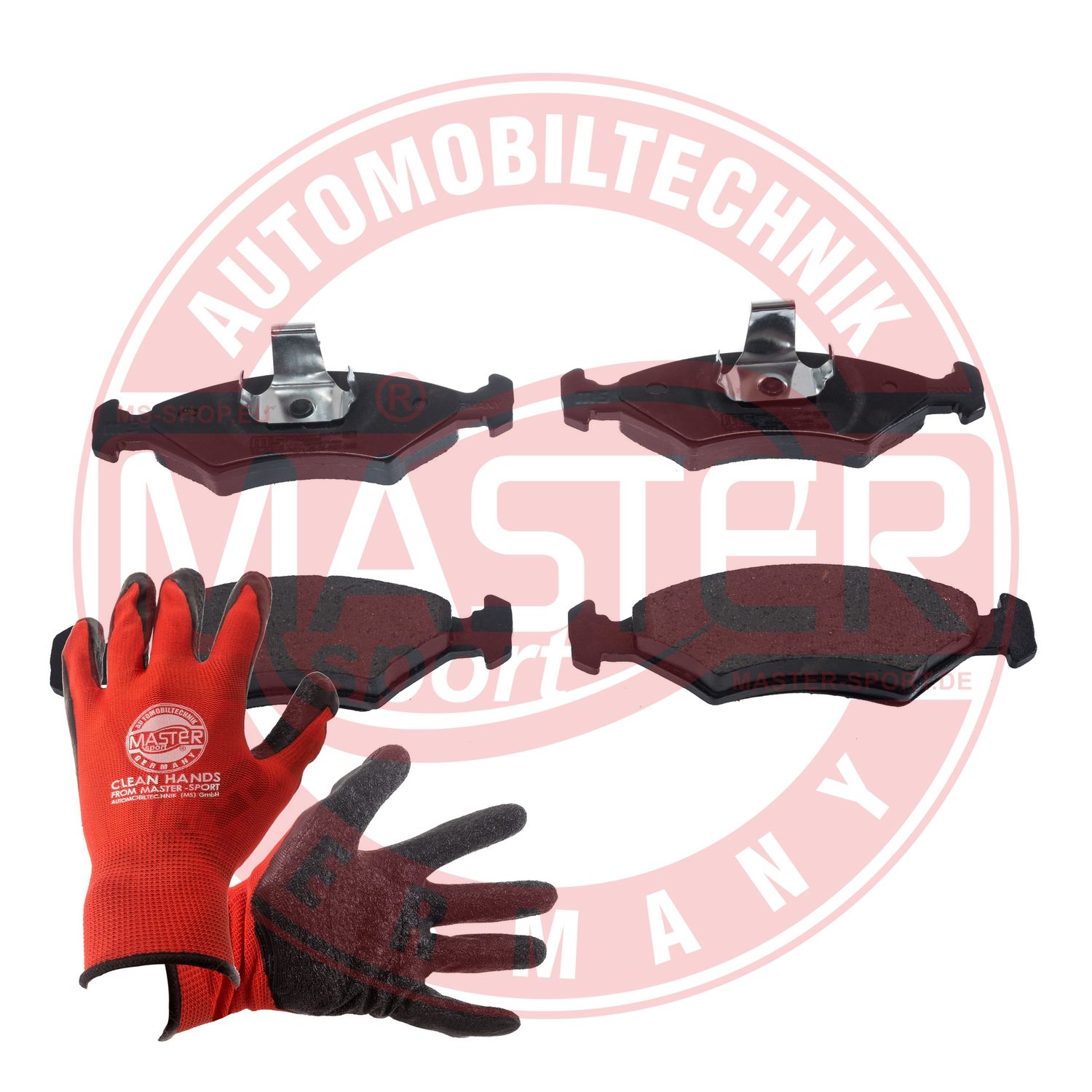 Brake Pad Set, disc brake (13046070712N-SET-MSP)