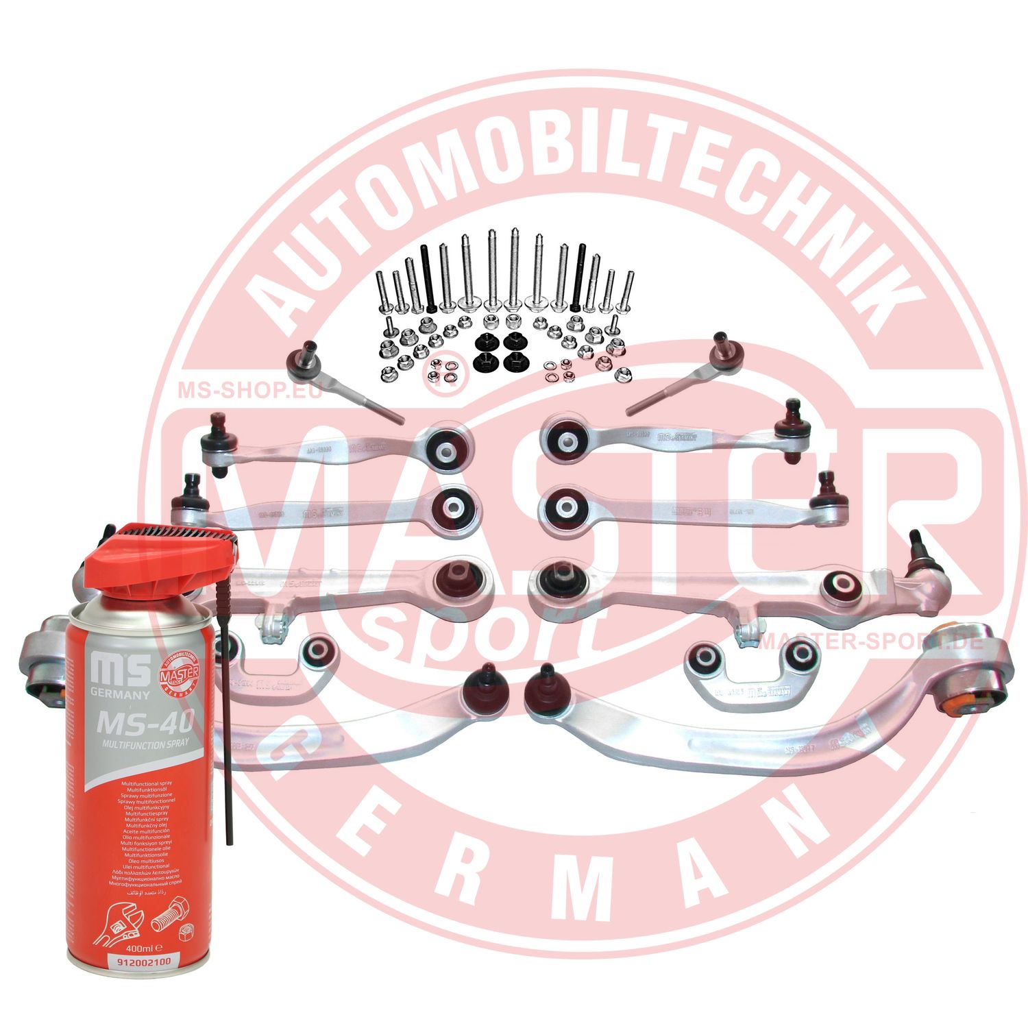 Control/Trailing Arm Kit, wheel suspension (36794-SET-MSP)