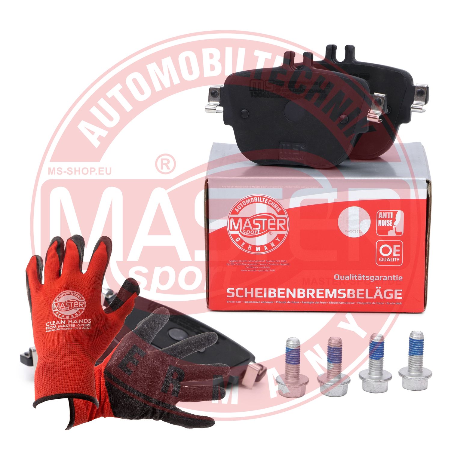 Brake Pad Set, disc brake (13046026262N-SET-MSP)