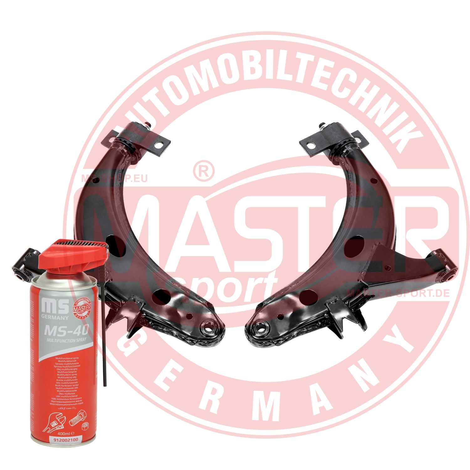 Control/Trailing Arm Kit, wheel suspension (36907-KIT-MSP)