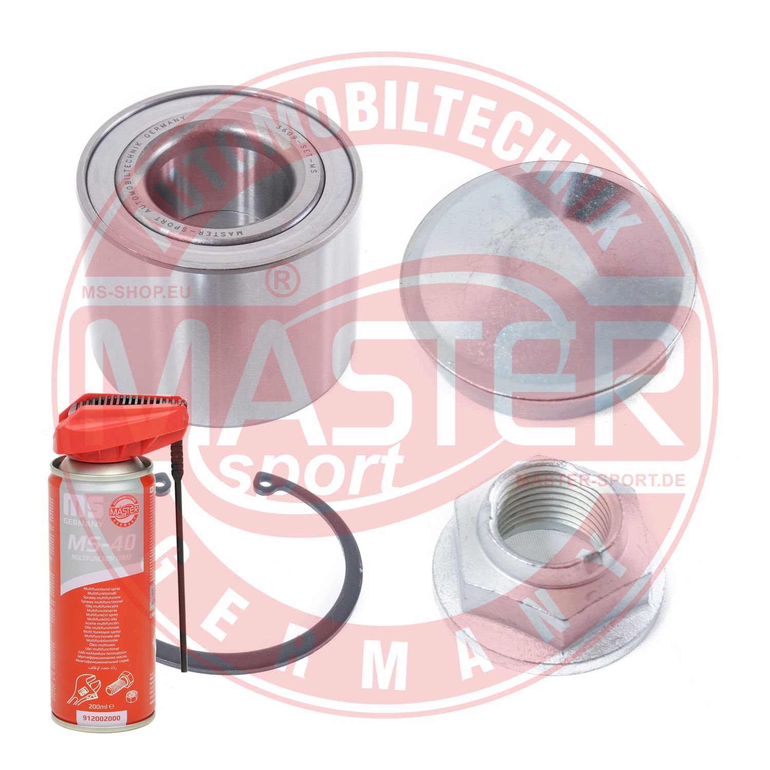 Wheel Bearing Kit (3609-SET-MSP)