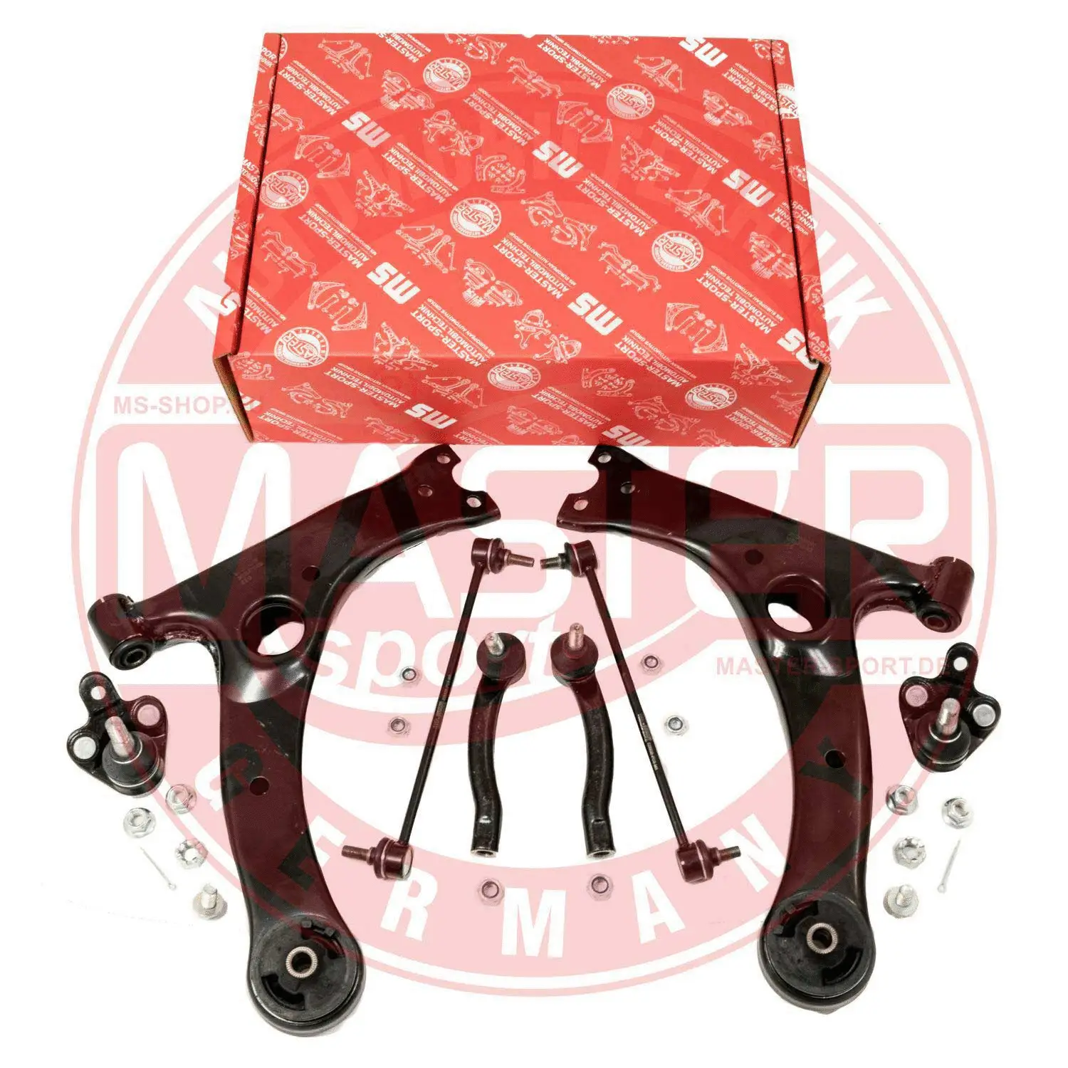 Control/Trailing Arm Kit, wheel suspension (36975-KIT-MS)