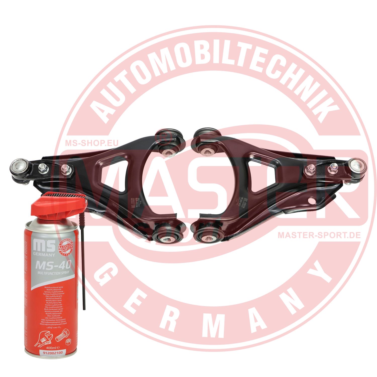 Control/Trailing Arm Kit, wheel suspension (36923/1-KIT-MSP)